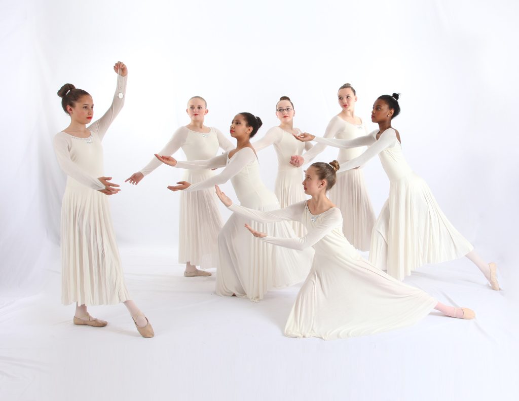 Ballet Dancers in a White Dress