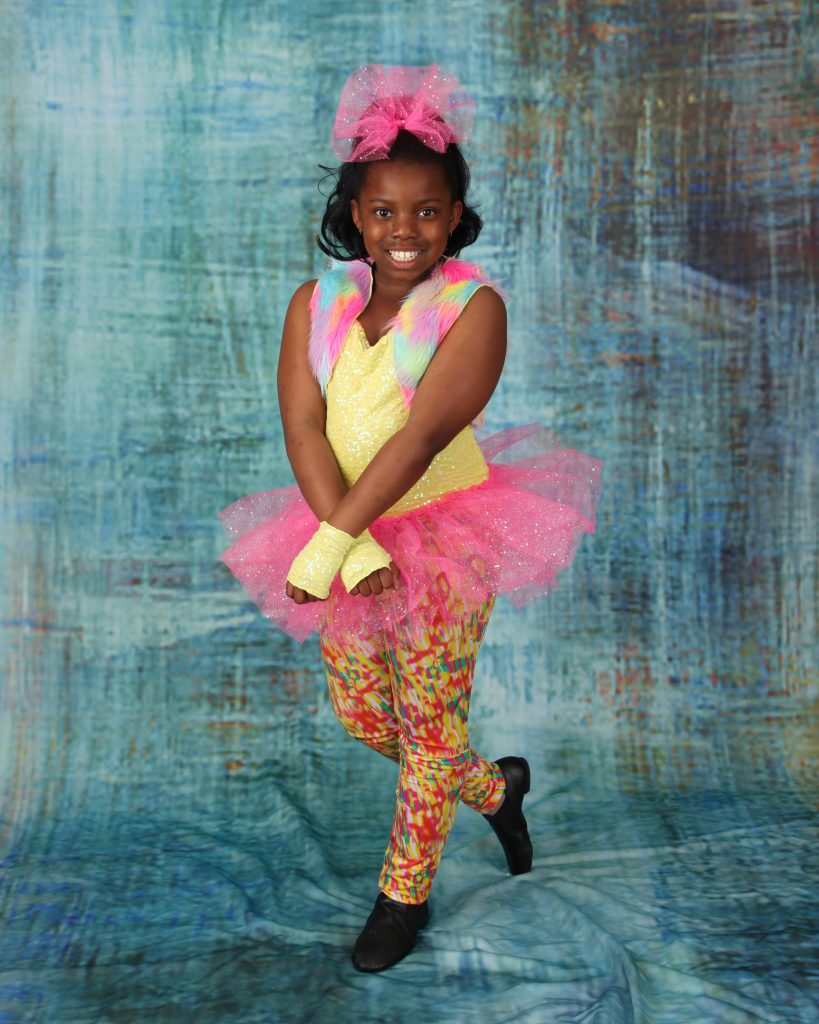 Jazz Dancer striking a pose