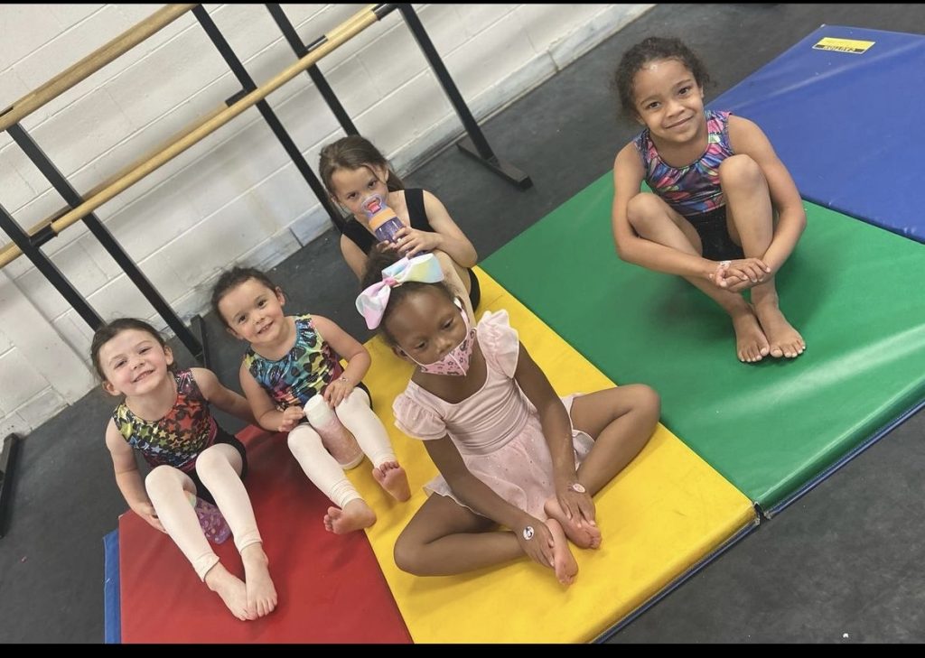 tumbling students in Belleville Mi